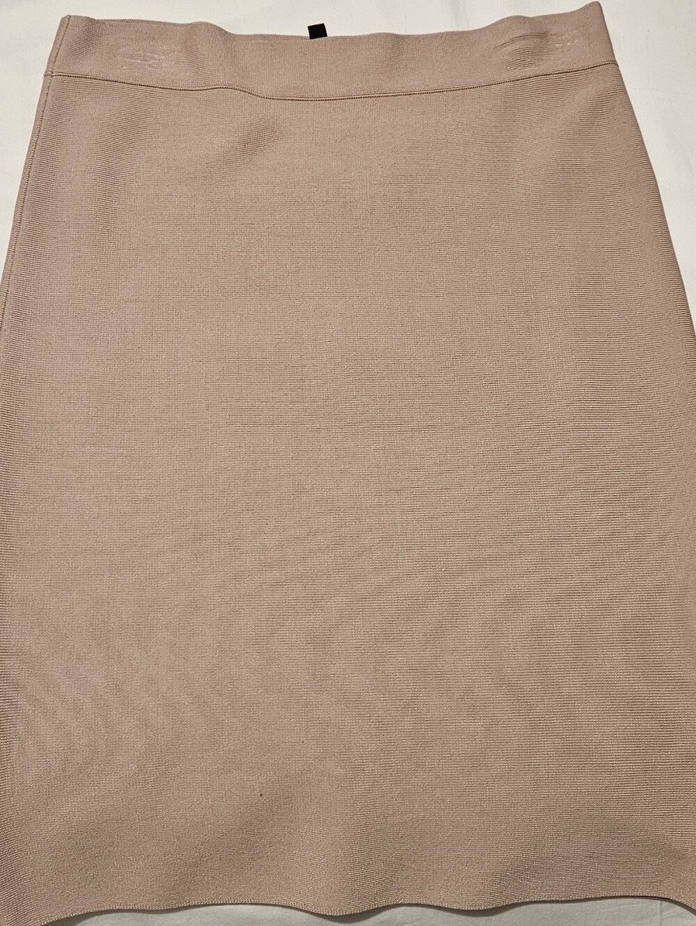 BCBGMaxAzria Dusty Blush Knit Pencil Skirt